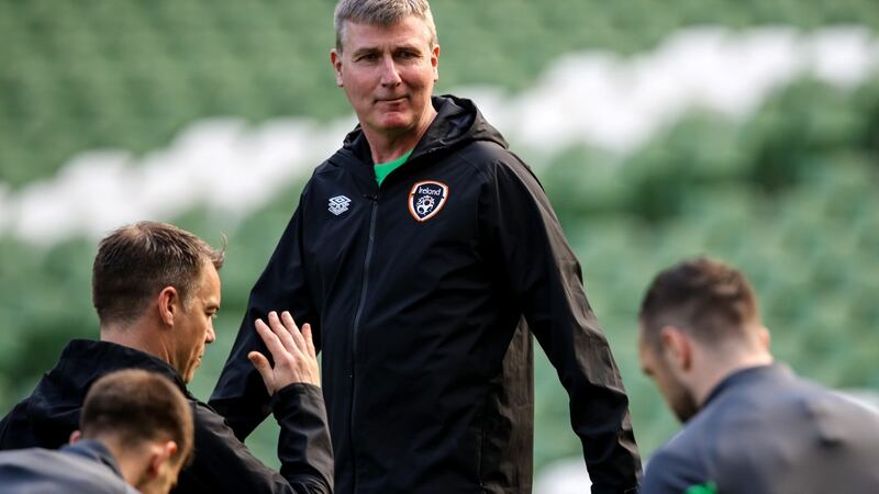 Republic of Ireland manager Stephen Kenny: ‘We are way behind the rest of Europe in terms of stadium facilities.’ Photograph: Evan Treacy/Inpho