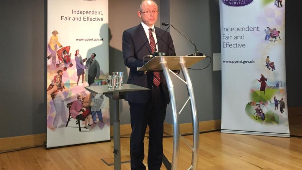 Northern Ireland’s Director of Public Prosecutions Barra McGrory: accepts the criticisms in report by Sir Keir Starmer