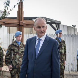 Taoiseach demands ‘proper justice’ for Pte Seán Rooney as he visits Irish troops in Lebanon