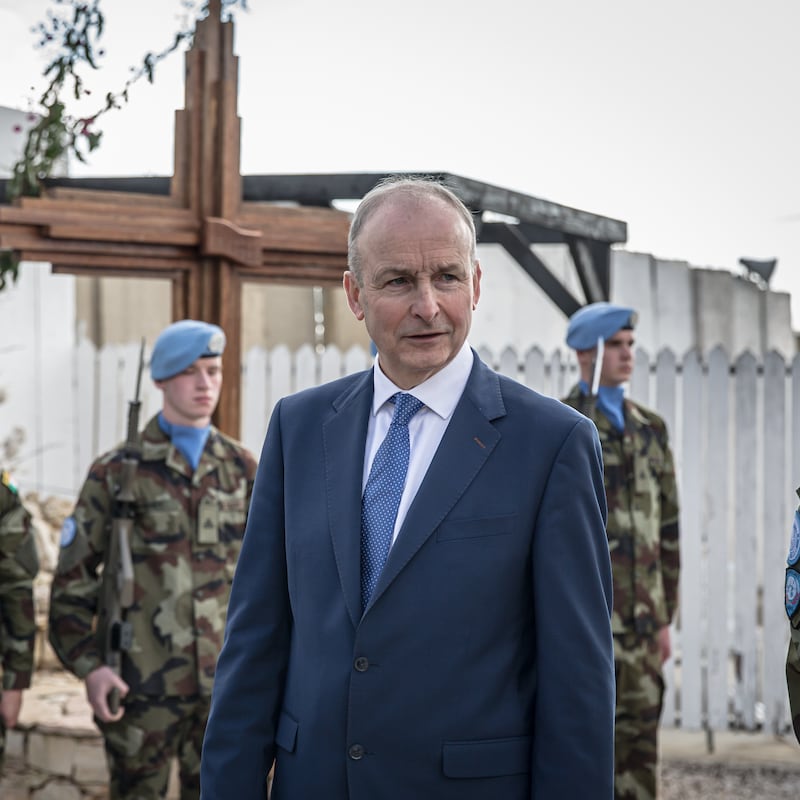 Taoiseach demands ‘proper justice’ for Pte Seán Rooney as he visits Irish troops in Lebanon