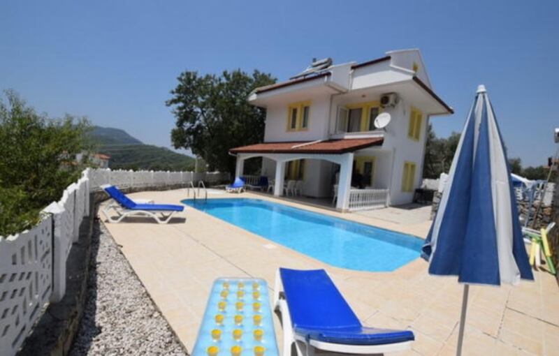 Turkey: a villa with a private pool and walled gardens in the town of Fethiye