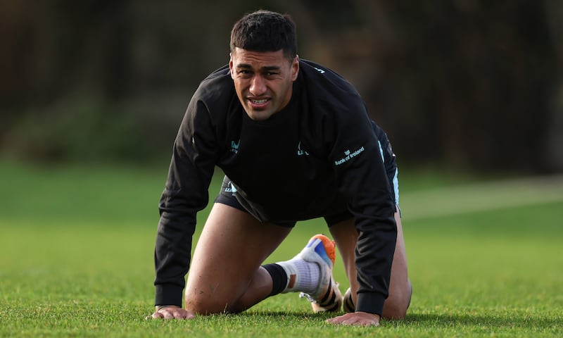 Leinster's Rieko Ioane. Photograph: Grace Halton/Inpho