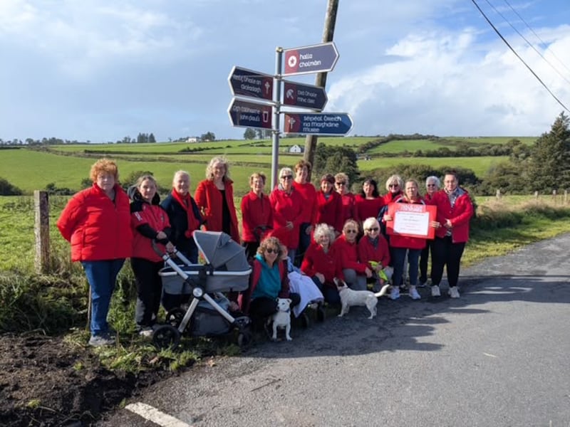 A group from the Irish Countrywomen's Association. Photograph: Monica Murphy