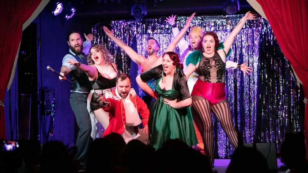 underCURRENT: the camp cabaret spans burlesque, dance, drag and live music. Photograph: Eddie Kavanagh