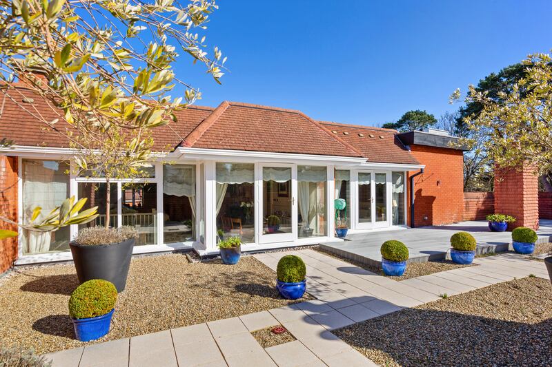 The terrace