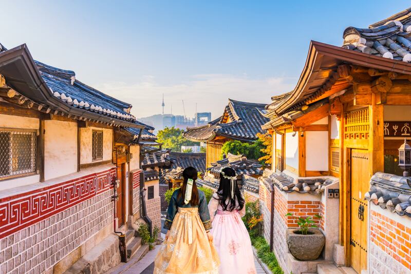 Korean girls, Seoul