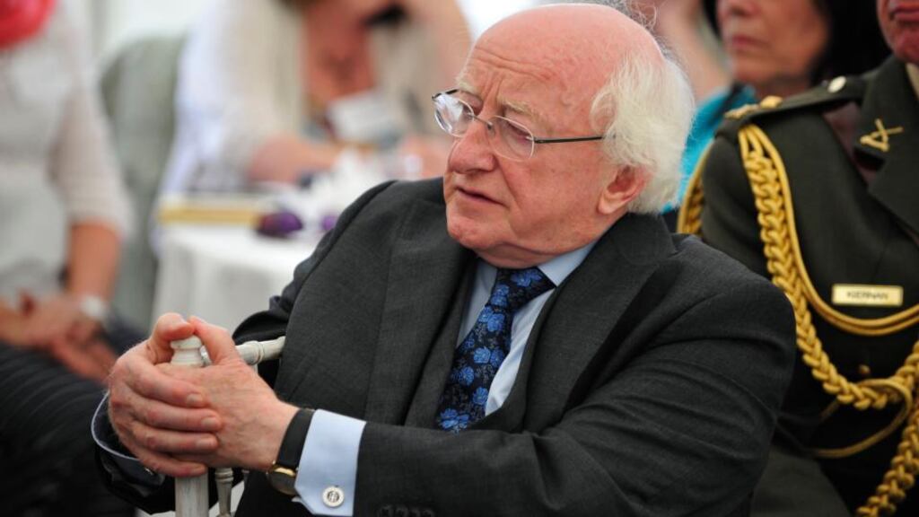 President  Michael D Higgins. Photograph: Aidan Crawley
