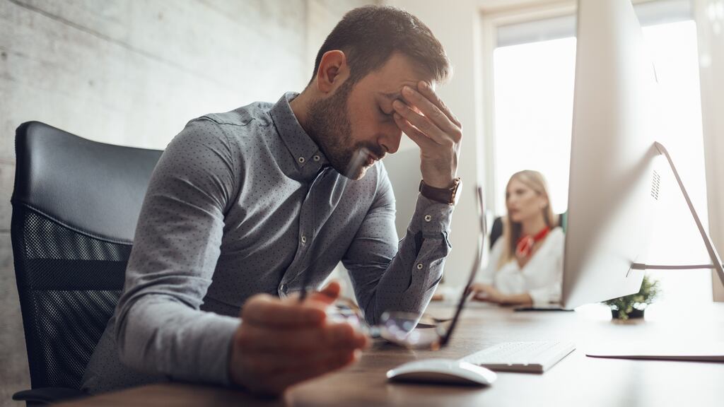 Reduction in stress produces a mental and emotional space to identify choices that could improve working life. File photograph: Getty