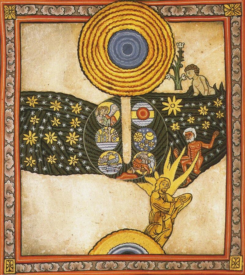 Miniature from Liber Scivias by Hildegard of Bingen (c 1175). Photograph: Fine Art Images/Heritage Images/Getty Images