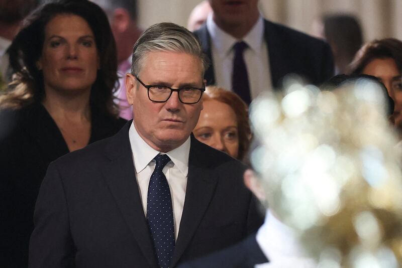 Thanks to Starmer, the British public has learned what 'adenoidal' means. Photograph: Toby Melville/POOL /AFP via Getty Images