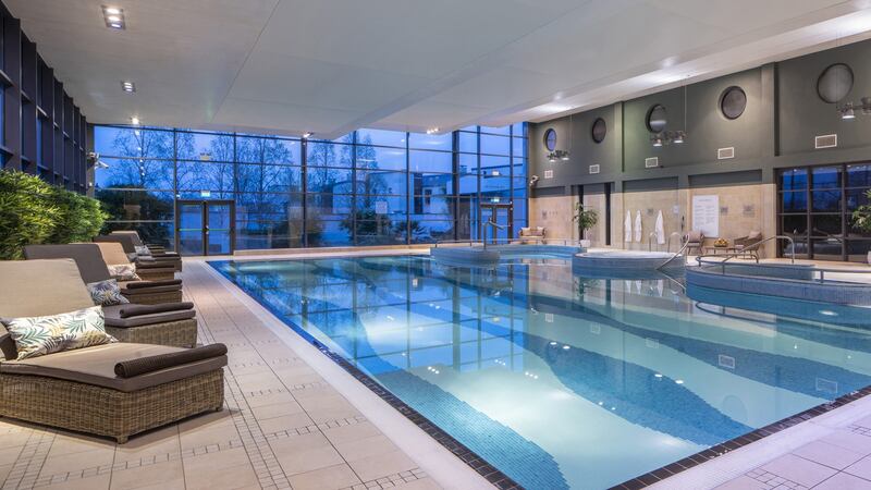 Johnstown Estate Hotel’s spa and pool