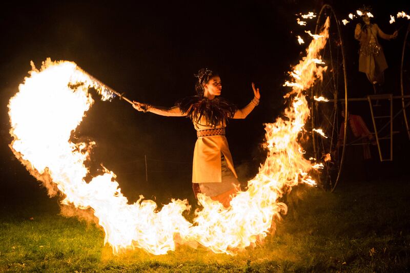 A fire walk will be part of the Co Kildare events.