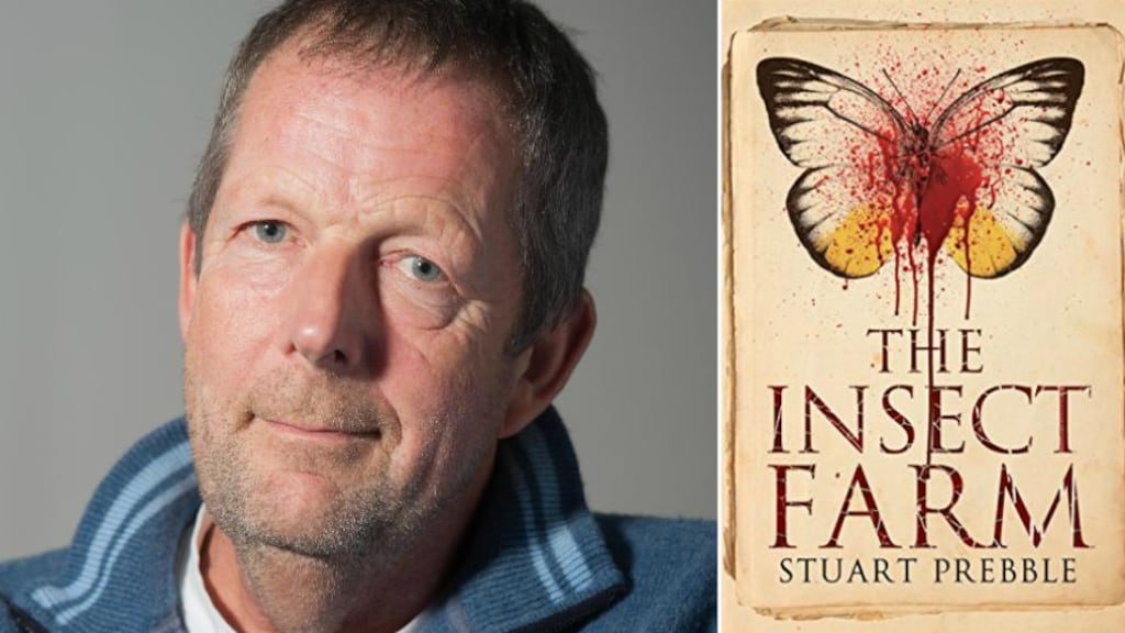 Stuart Prebble: “My new novel The Insect Farm tells the story of two brothers, each of whom has his own obsession. One is obsessed with his beautiful and talented wife Harriet, and the other is obsessed with an elaborate world he has created which is populated by a wide variety of very useful insects. There’s a brutal murder in the middle, and the rest of the book is all about how the killer seeks to evade justice”