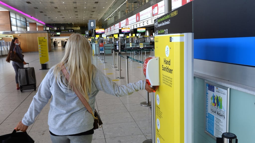 Dublin Airport:  airports have carried out preparations for the operation of the EU digital Covid certificate. Photograph: Dara Mac Dónaill