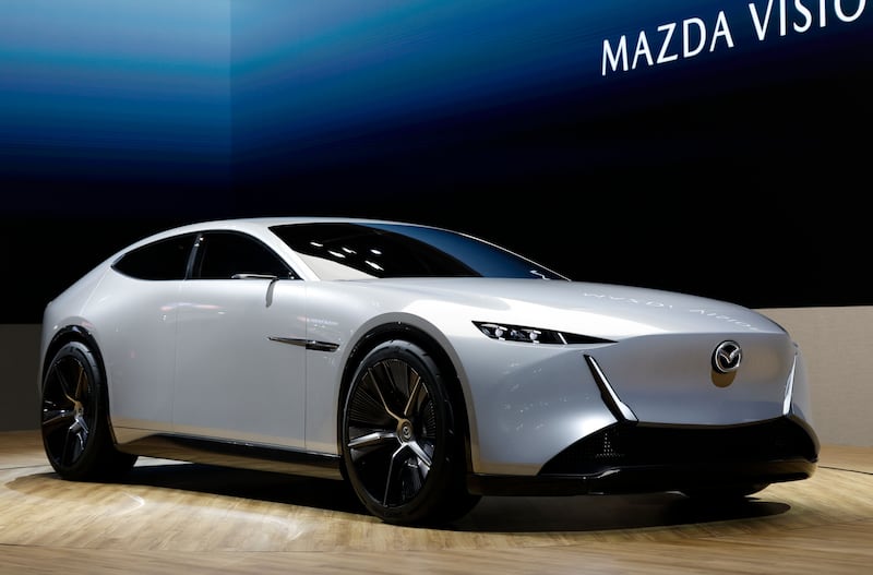 The Mazda Vision X Coupe concept