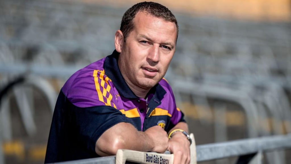Wexford manager JJ Doyle: “A one-point defeat won’t be a good result for us. The only good result for us is if we win.” Photograph: James Crombie/Inpho