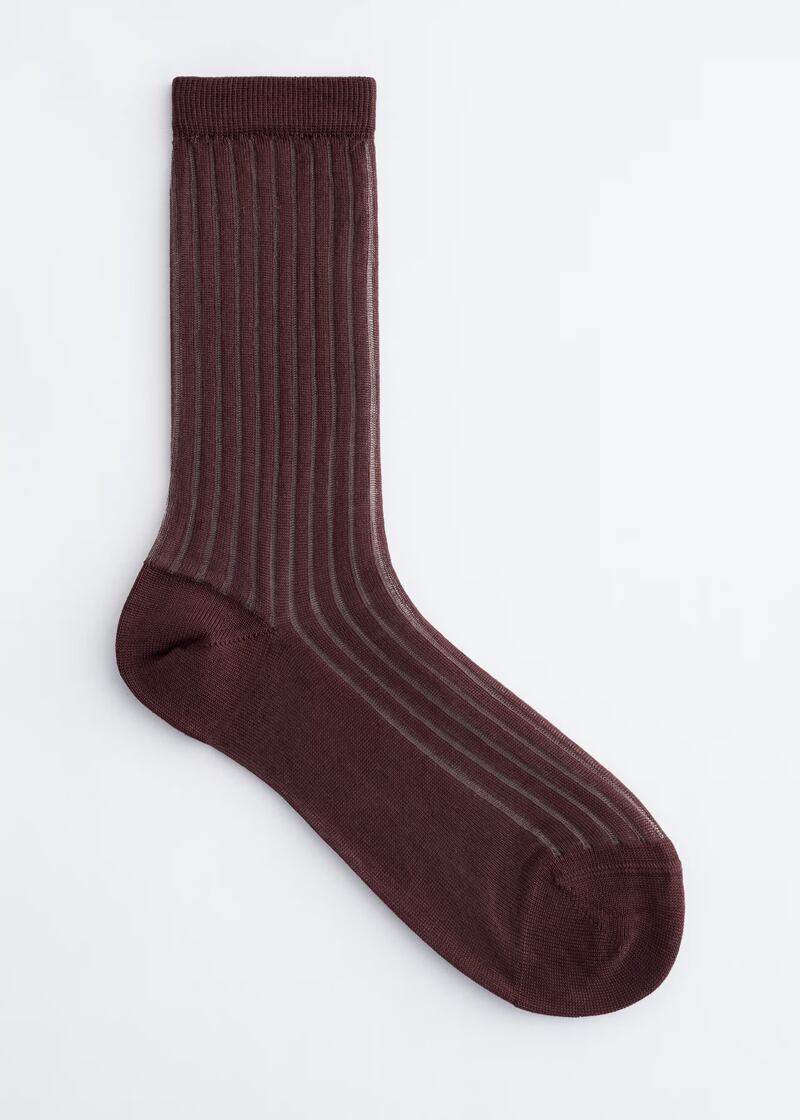 Sheer socks, €15, & Other Stories