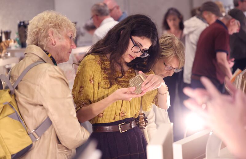Linda Kingsnorth and her niece Leela Kingsworth. Photograph: Dara Mac Dónaill