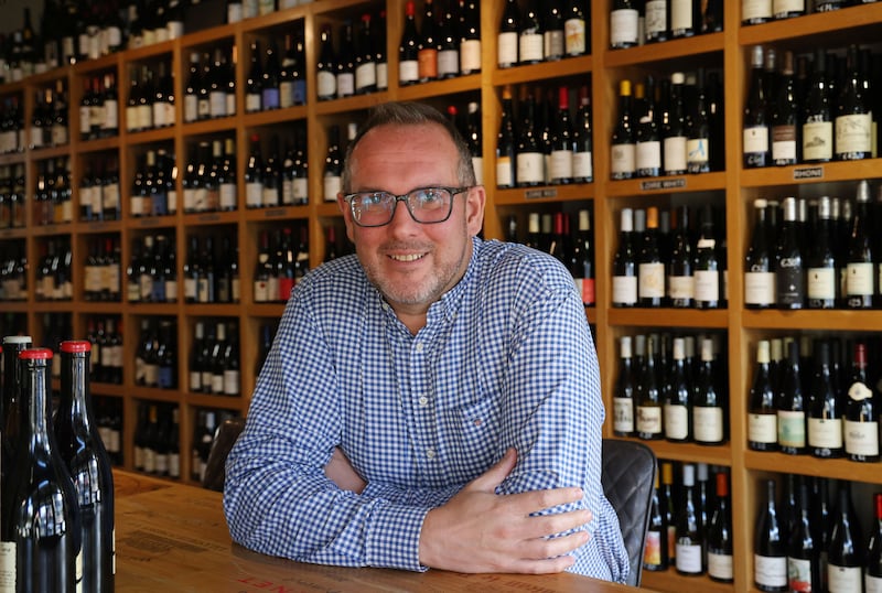 David Gallagher of Green Man Wines. Photograph: Bryan O'Brien