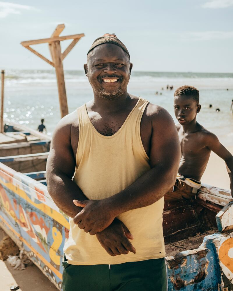 Alassane Sy (53) lost his family home and most of his belongings to a storm a few years ago.  Photograph: Sirio Magnabosco
