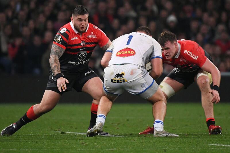 Cyrill Baille is one of Brennan's favourite Toulouse teammates to line out alongside. Photograph: Valentine Chapuis/AFP via Getty Images 