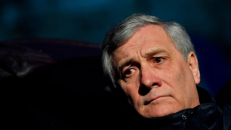 European Parliament president Antonio Tajani, who has been tipped as a possible Italian prime minister after next week’s election, said that persecution of Christians was “a genocide”. Photograph: Getty Images