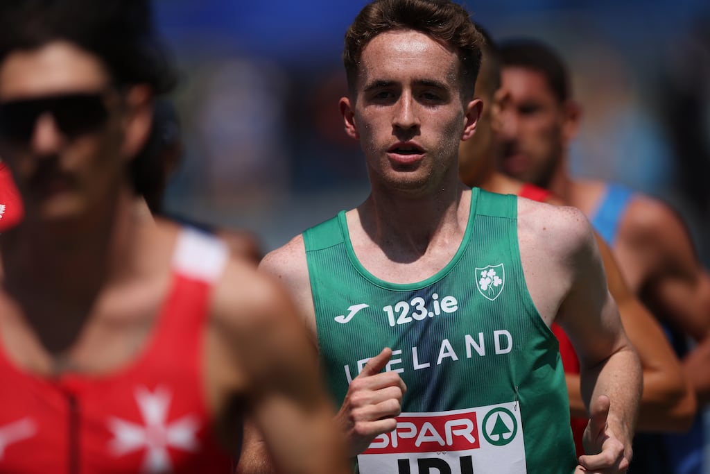Curtin is the first non-Kenyan/Ethiopian to win South Korea's only World Athletics Marathon. Photograph: by Dean Mouhtaropoulos/ Getty Images for European Athletics