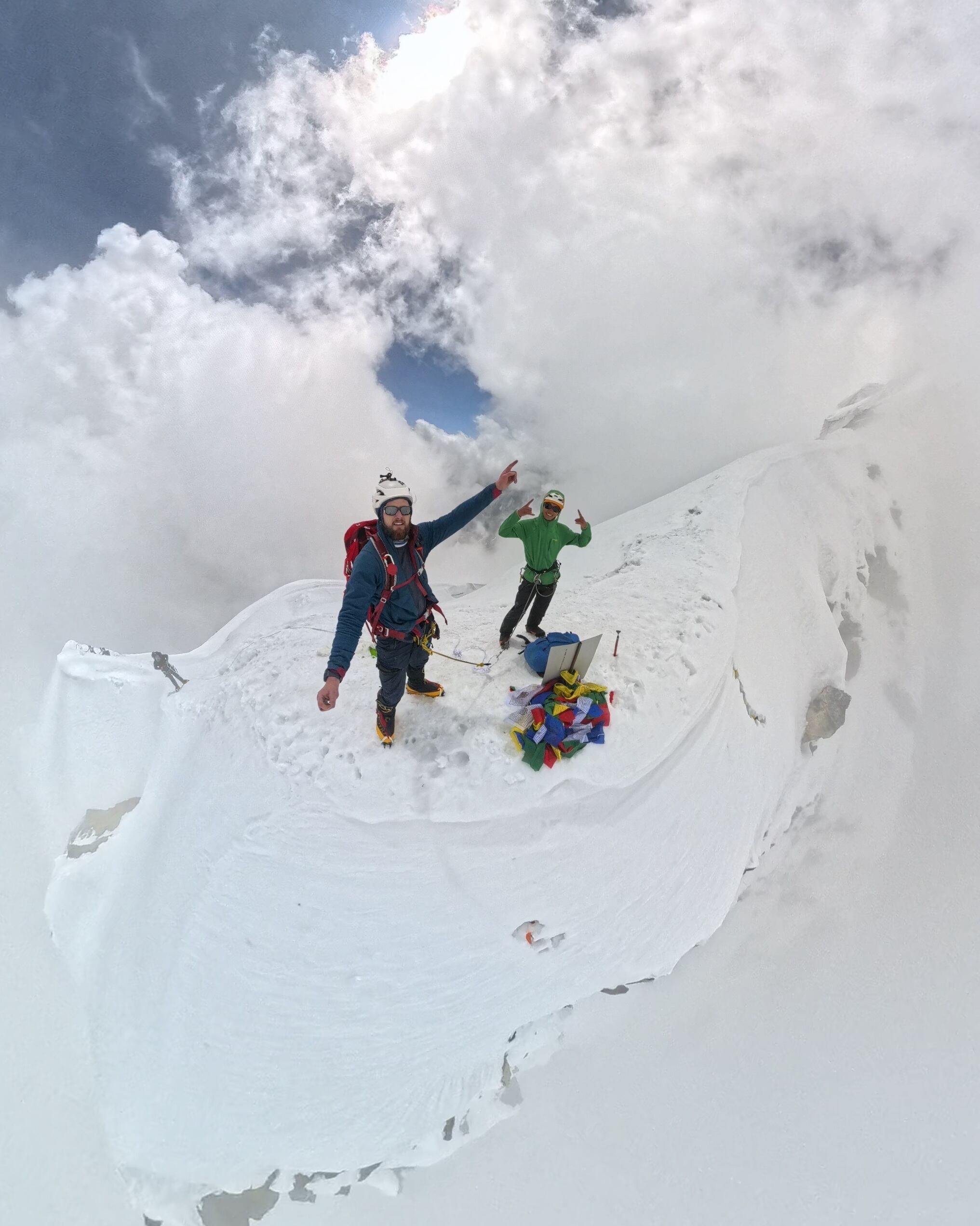 At Everest Base Camp, we learned the route is the most dangerous