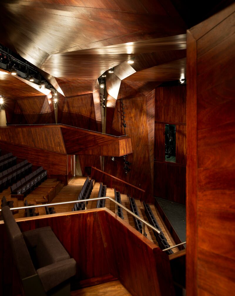 O'Donnell + Tuomey: The Lyric Theatre in Belfast. Photograph: Dennis Gilbert