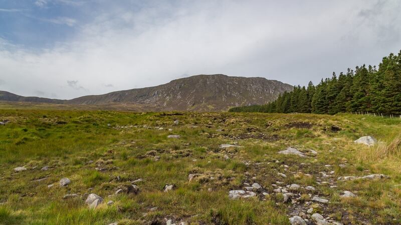 The archaeological discovery was made at Bengorm Mountain in   west Mayo.  Photograph:  Department of Culture, Heritage and the Gaeltacht