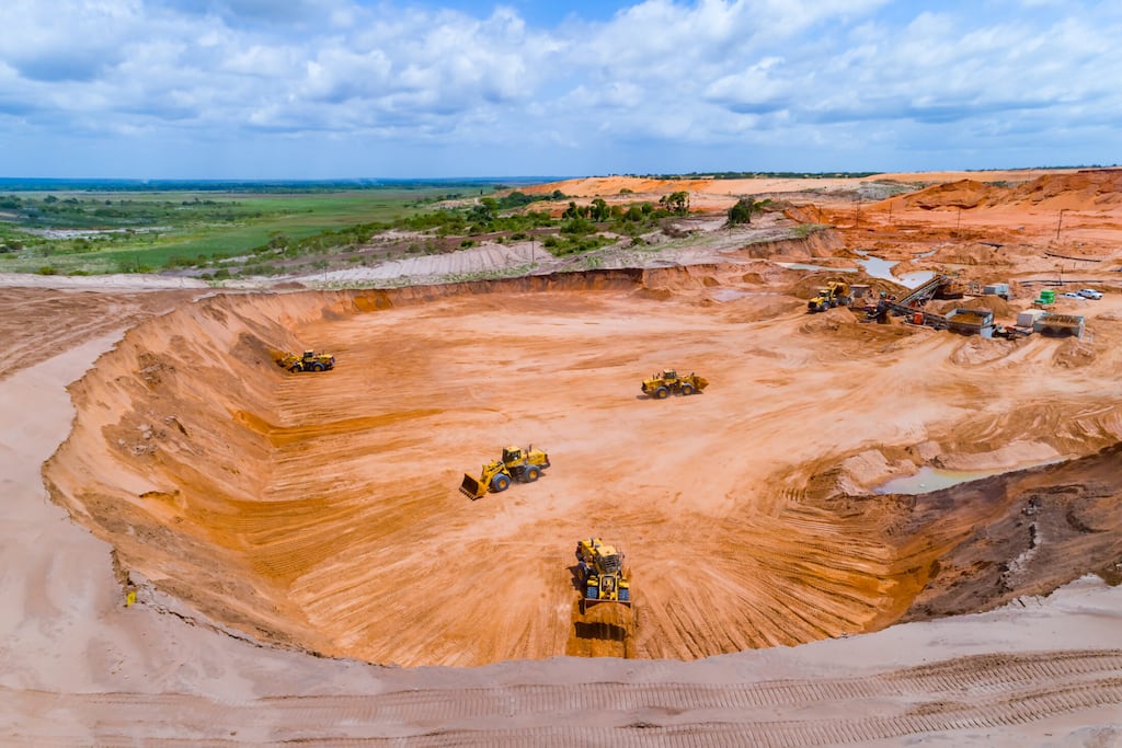 Kenmare reported a 34 per cent decline in production at its titanium minerals mine in Mozambique (pictured) in the first six months of 2026 and plunging revenues amid “challenging market conditions”. Photograph: Kenmare Resources