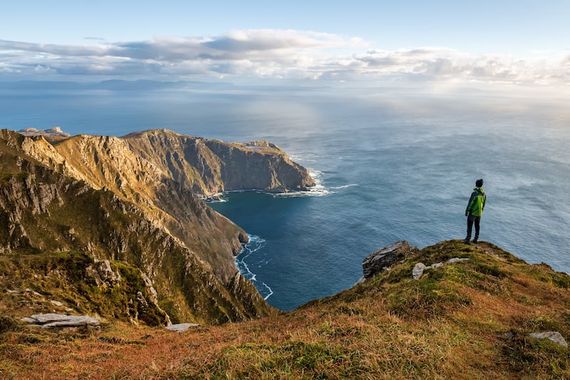 Slieve League, Co Donegal. Photograph: Gareth Wray/Tourism Ireland