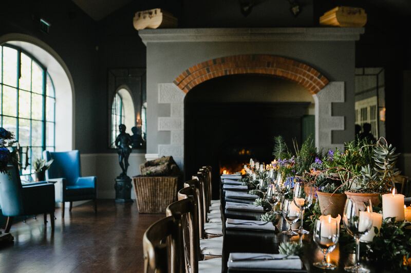 €90,000 wedding prize: the Taylour room at Virginia Park Lodge, where Richard Corrigan will host the celebration