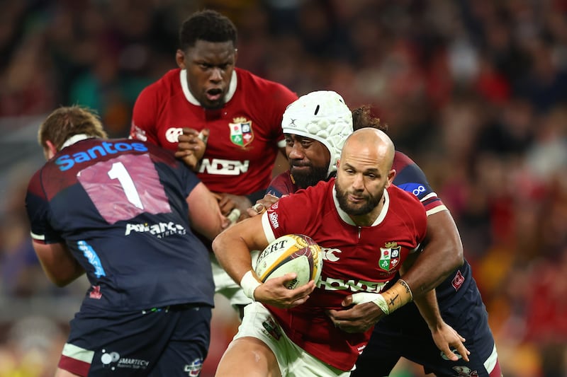 Scrumhalf Jamison Gibson-Park made his Lions debut against the Reds. Photograph: Chris Hyde/Getty Images
