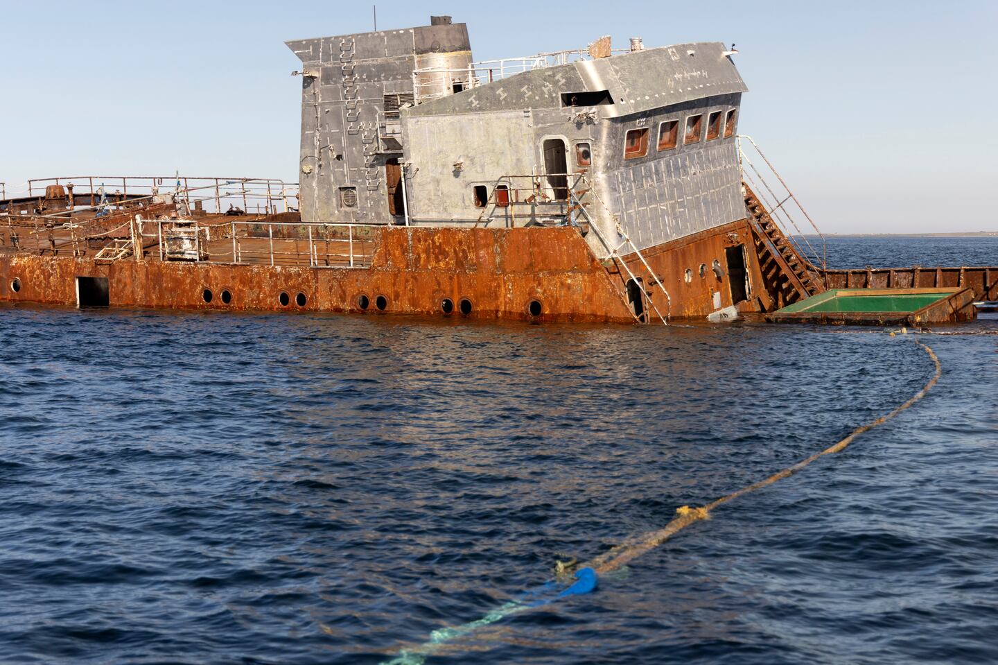 MV Shingle sinking Ship with infamous past to exploration