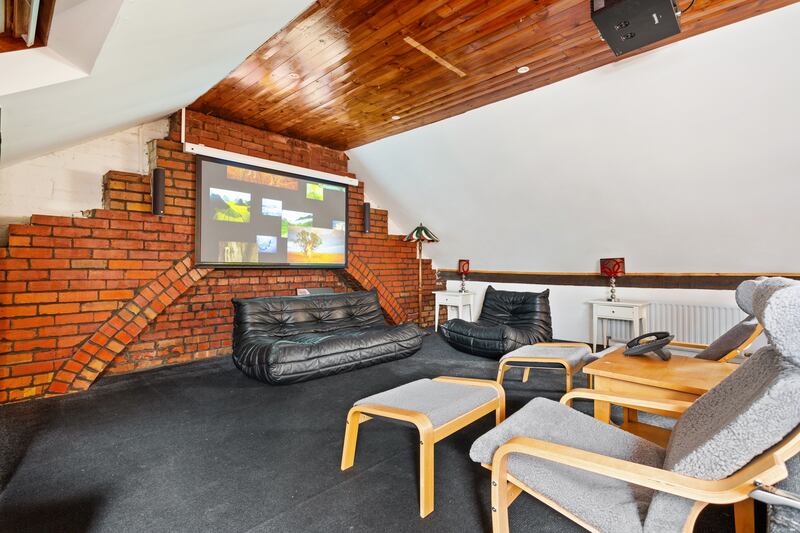 Cinema room.