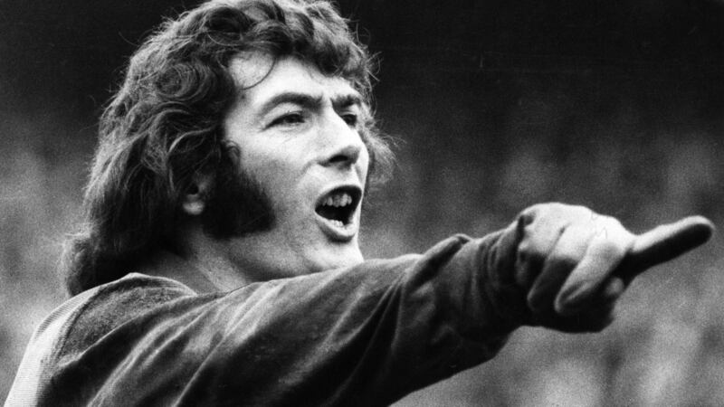 Pat Jennings playing for Tottenham in March 1973. He was voted Footballer of the Year the same season.   (Photo by Evening Standard/Getty Images)