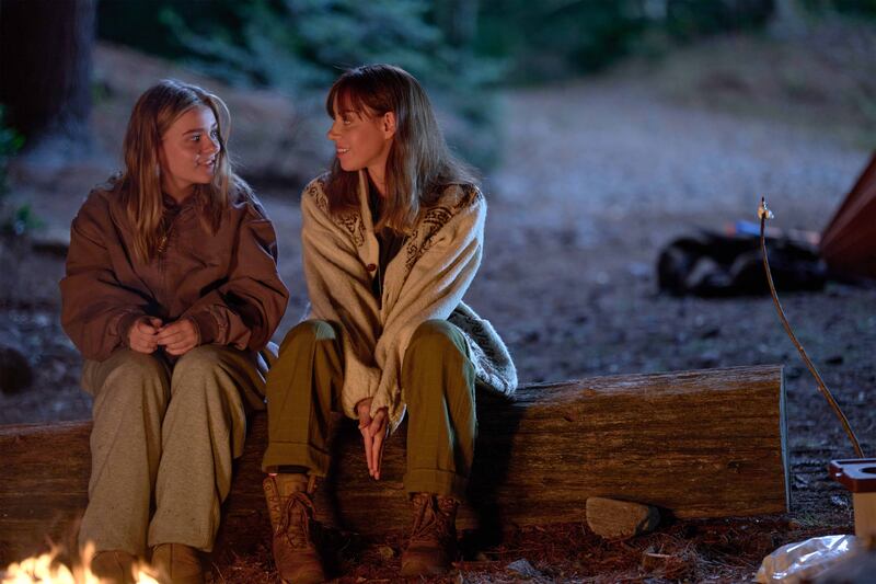 Maisy Stella and Aubrey Plaza in My Old Ass. Photograph: Prime Video/Marni Grossman