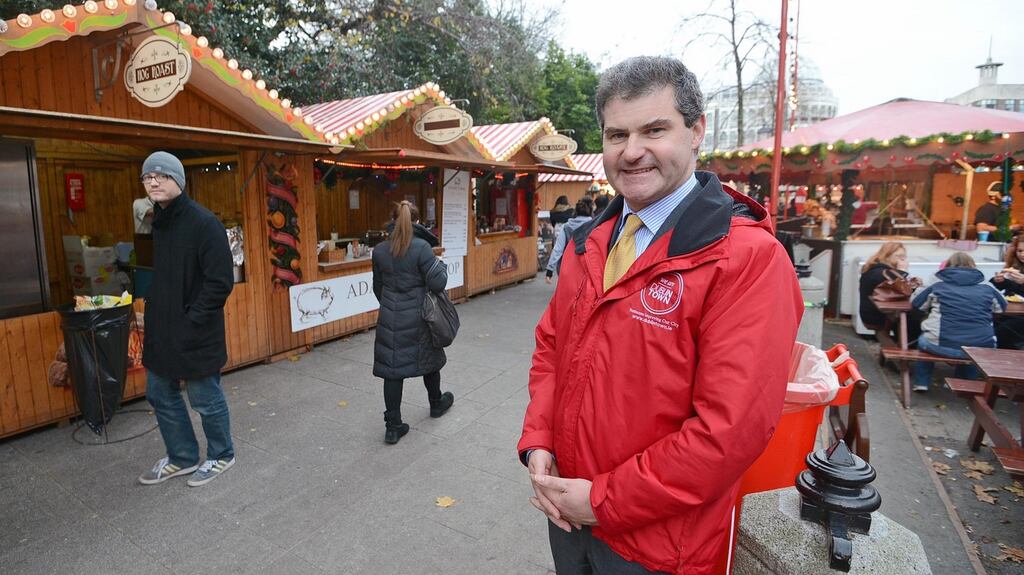 Richard Guiney, chief executive of Dublin Town. Photograph: Eric Luke