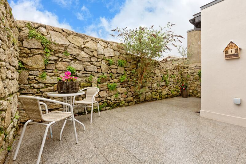 Patio. Photograph: Viv van der Holst