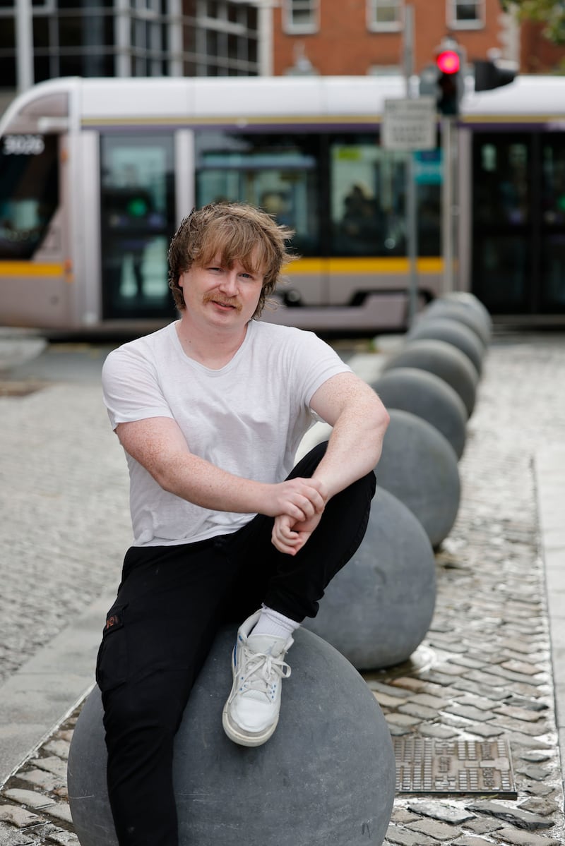 Carl Kinsella: 'I still spend a lot of time hiding, and a lot of time avoiding social interactions.' Photograph: Alan Betson