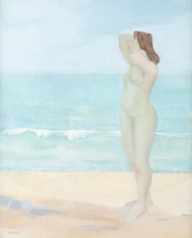 Lot 126:  Shore Light and Model by Barbara Warren (€800-€1,200).