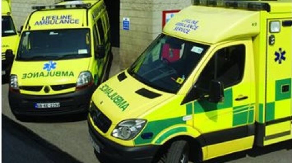 Lifeline said the patient was scheduled for a 30-minute appointment but stayed longer and ambulance crew ran out of safe hours.