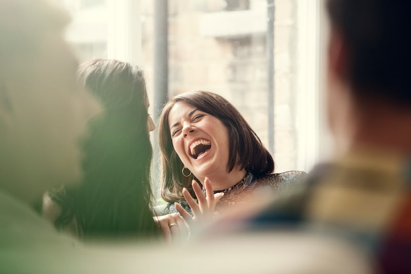 Humour can lead to overall positive health outcomes, lowering stress and anxiety. Photograph: Henrik Sorensen/ Getty Images