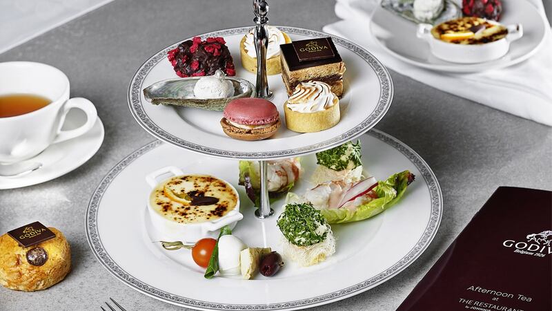 The Godiva chocolate afternoon tea at Brown Thomas
