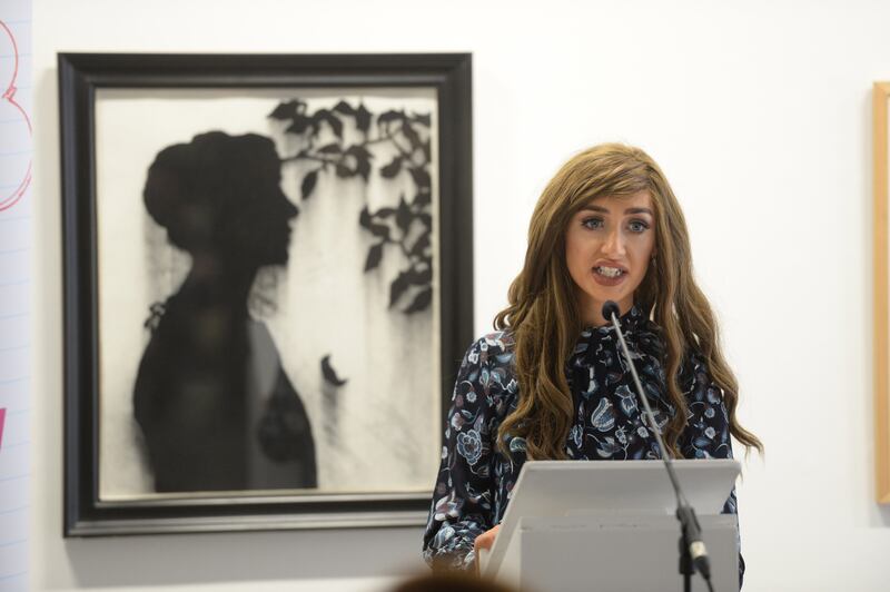Laura Brennan at the launch of the HSE's HPV Vaccine Information Campaign in September, 2018 at the RHA Gallery, Dublin. Photograph: Dara Mac Dónaill