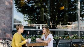 A Manhattan meal talking about life, love and everything in between