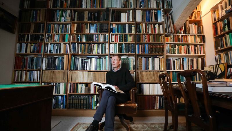 Cormac Bourke specialises in the study of early insular Christianity and was a curator of medieval antiquities at the Ulster Museum in Belfast for 26 years. Photograph: Kelvin Boyes / Press Eye
