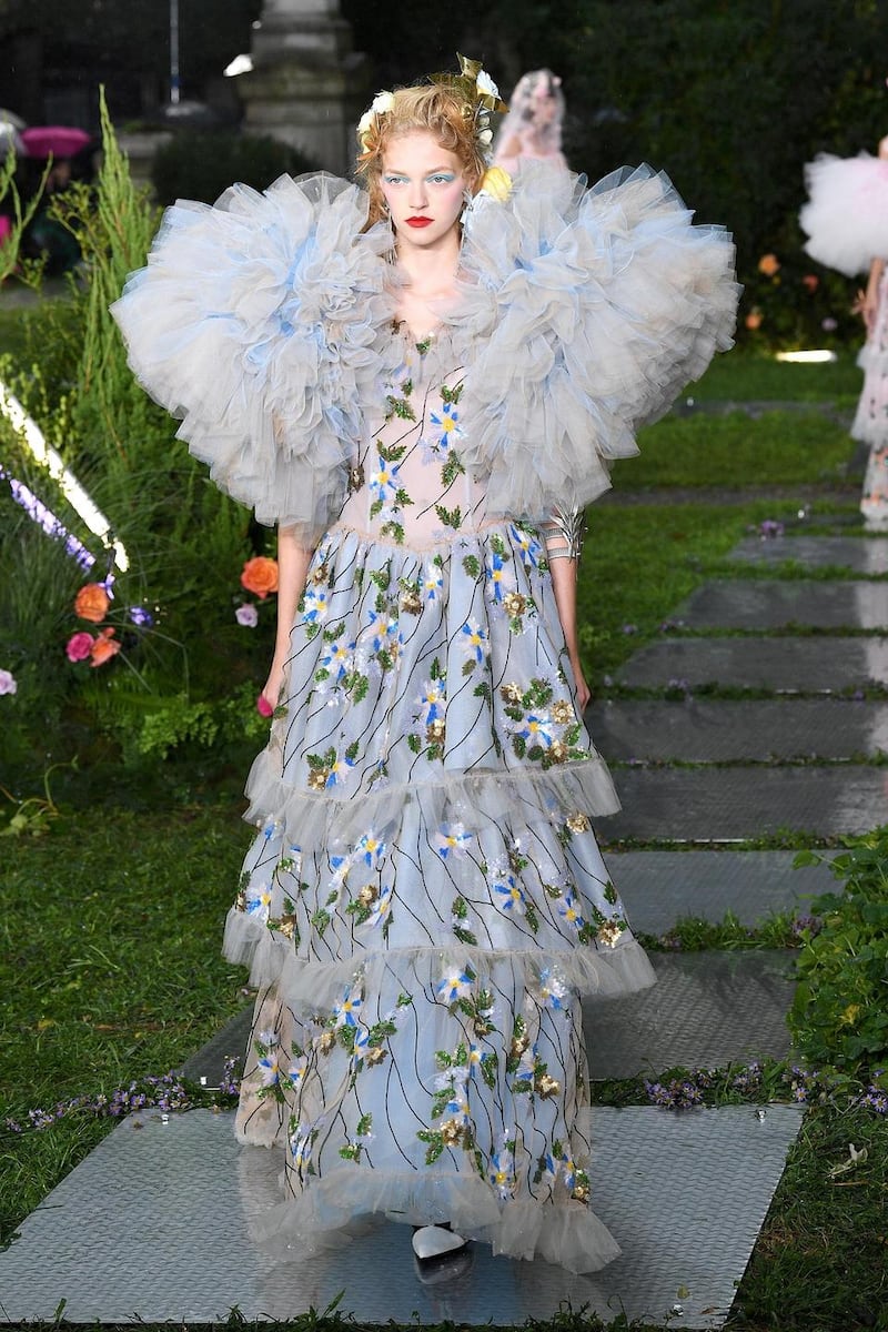 NYFW: Rodarte. Photograph: Slaven Vlasic/Getty