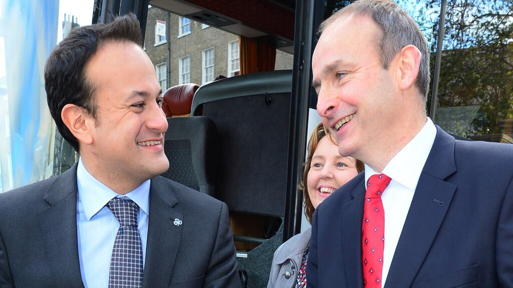 Taoiseach Leo Varadkar and Fianna Fáil leader Micheál Martin are to meet on Wednesday to discuss the future of the confidence and supply deal, sources say. File photograph: Bryan O’Brien/The Irish Times.